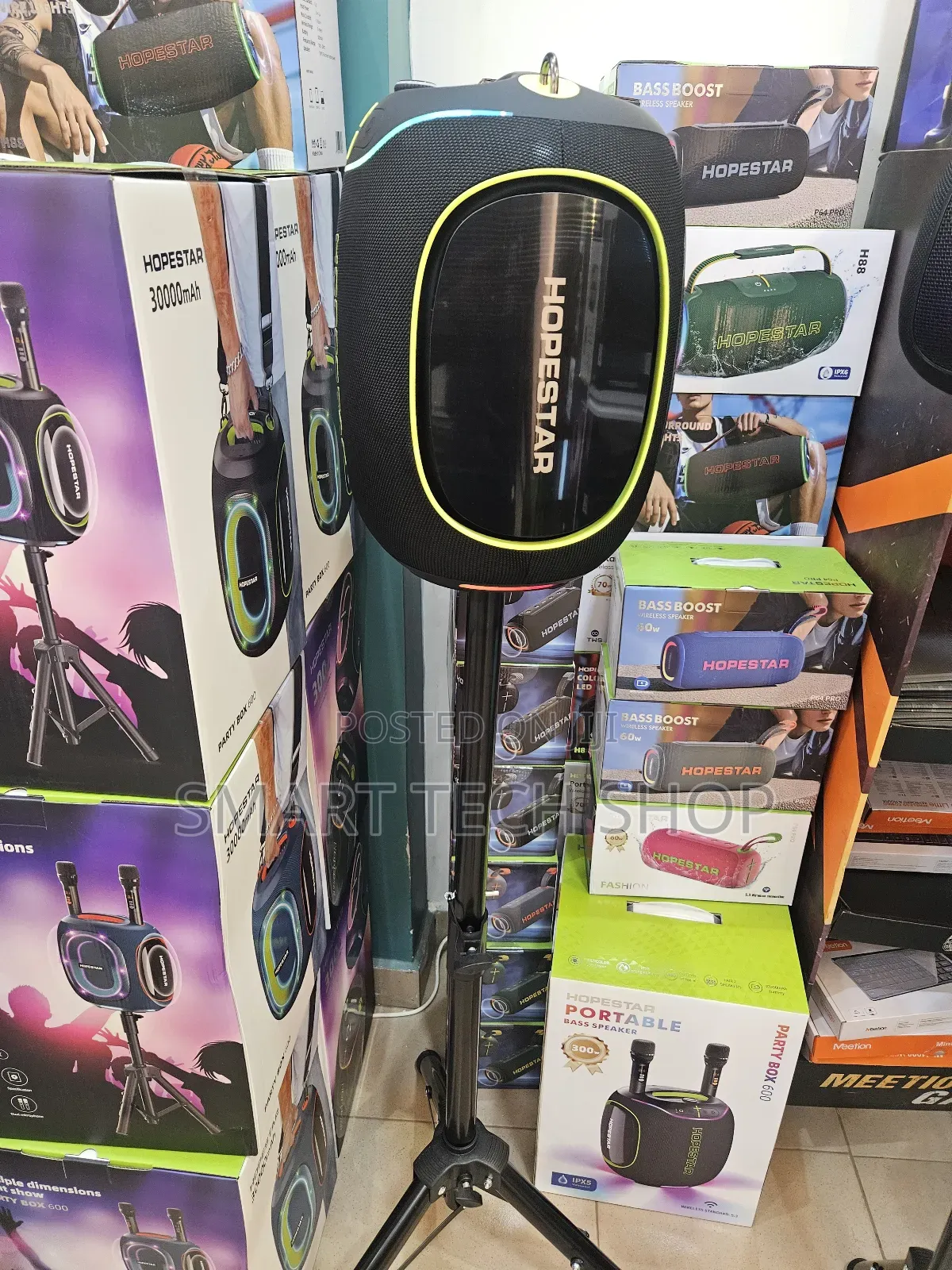 Hopestar Partybox 600. 300w 30000mah Battery Bluetooth Speaker. Ip67