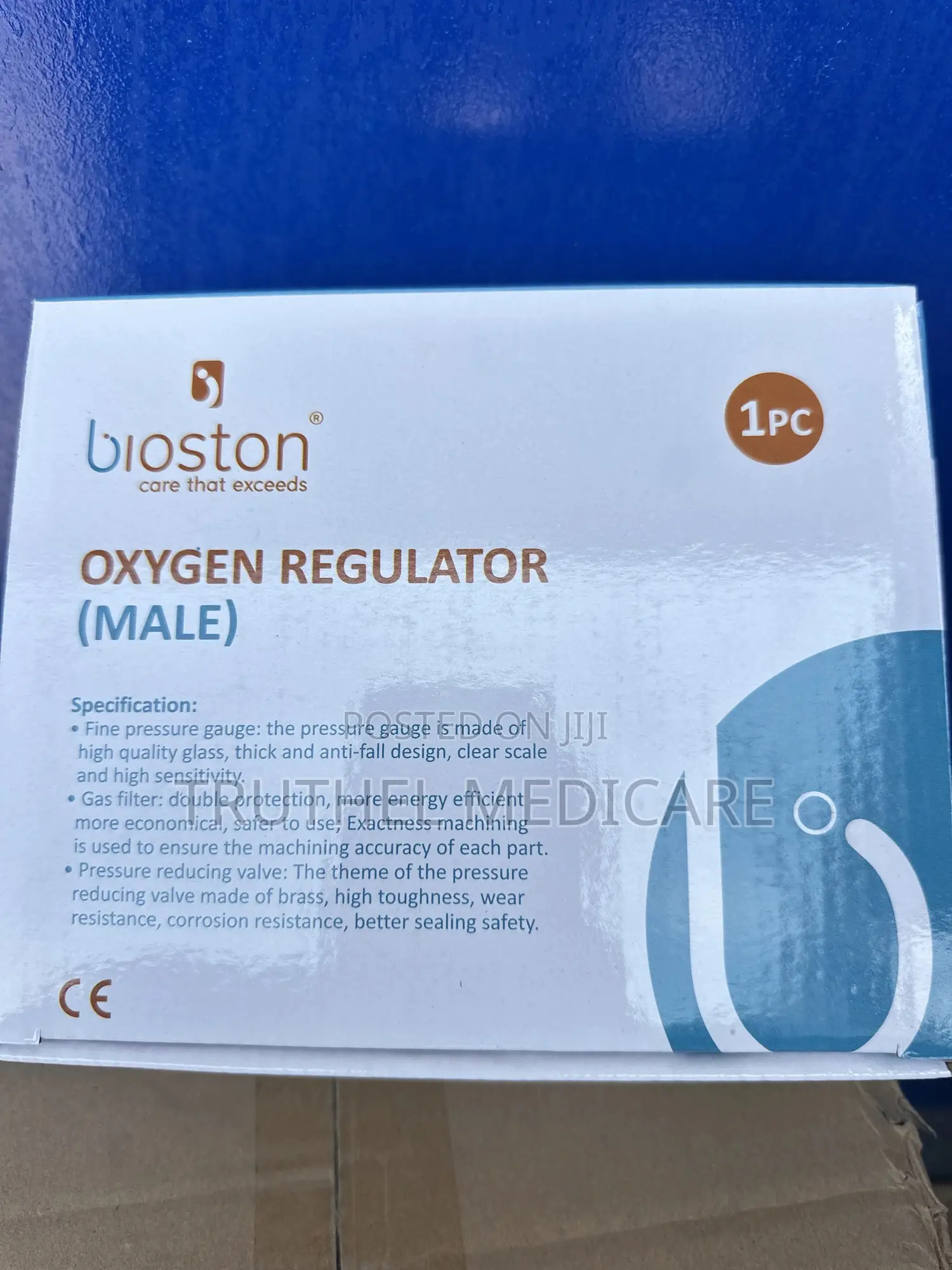 Medical Oxygen Regulator - Fda/Ce/Hospital Grade
