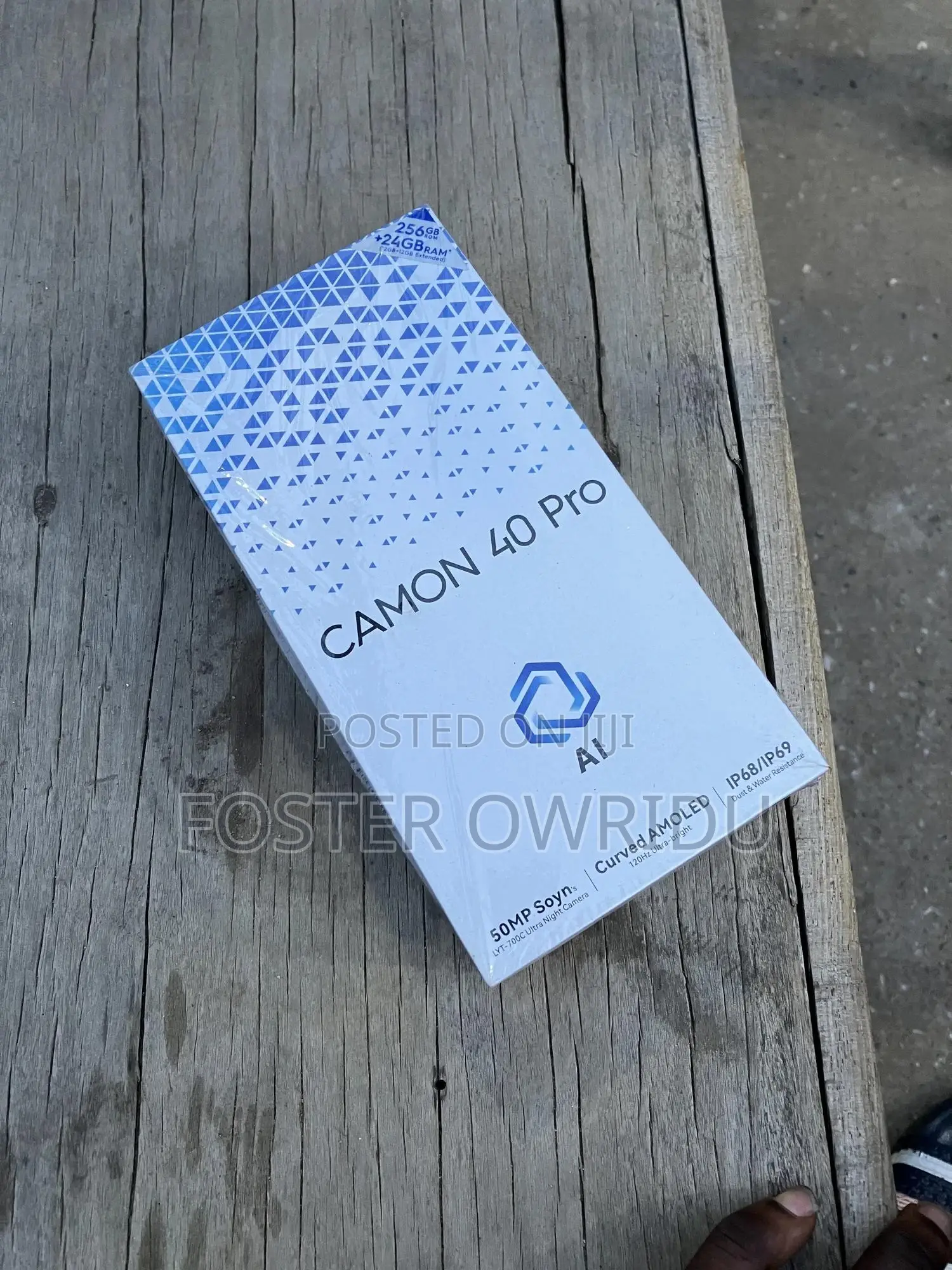 New Tecno Camon 40 Pro 4G 256 GB Green