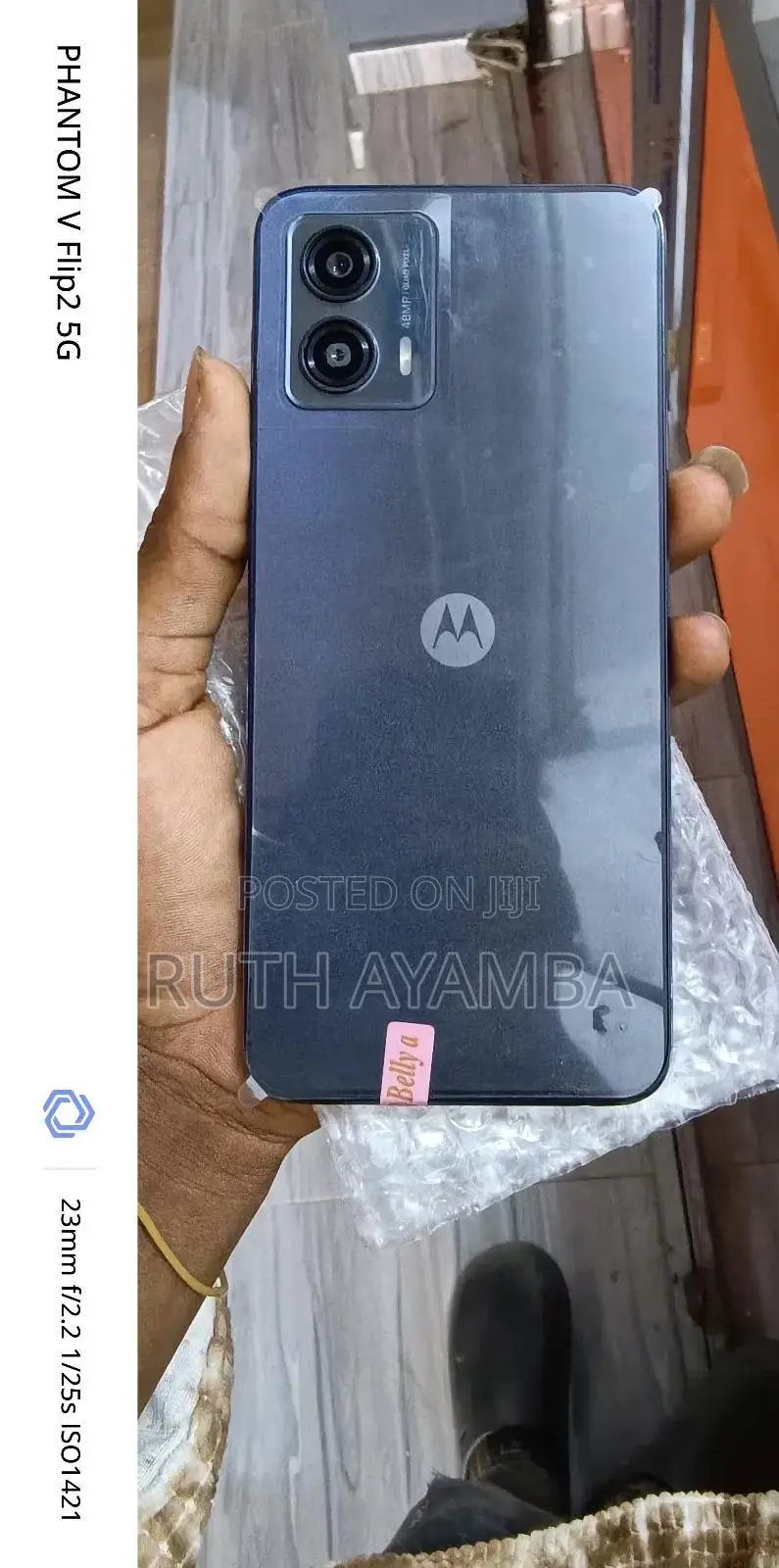 New Motorola Moto G 5G 128 GB Black