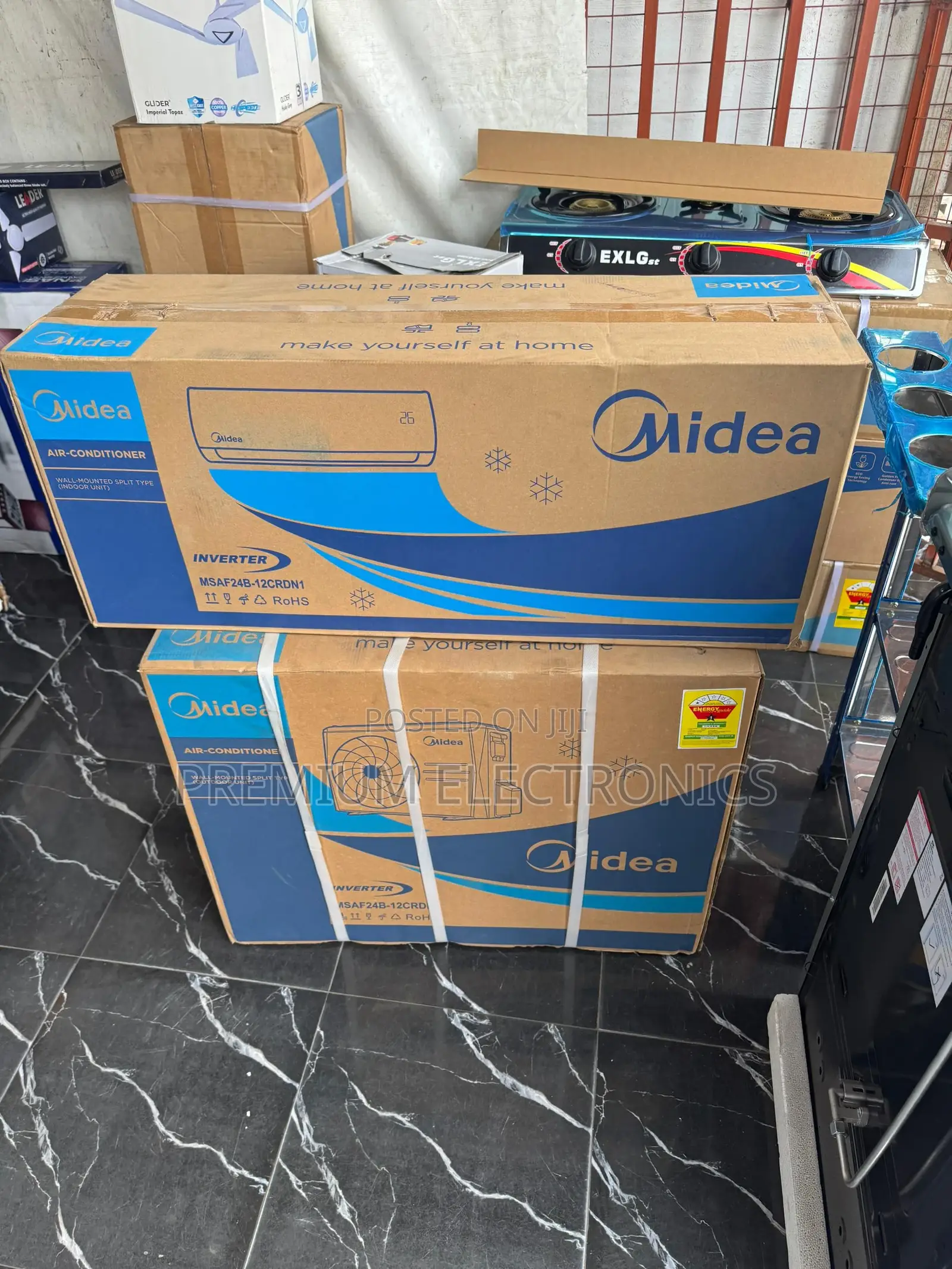 Midea 1.5hp R410 Unicool Inverter Ac | Up to 70% Energy Saving,