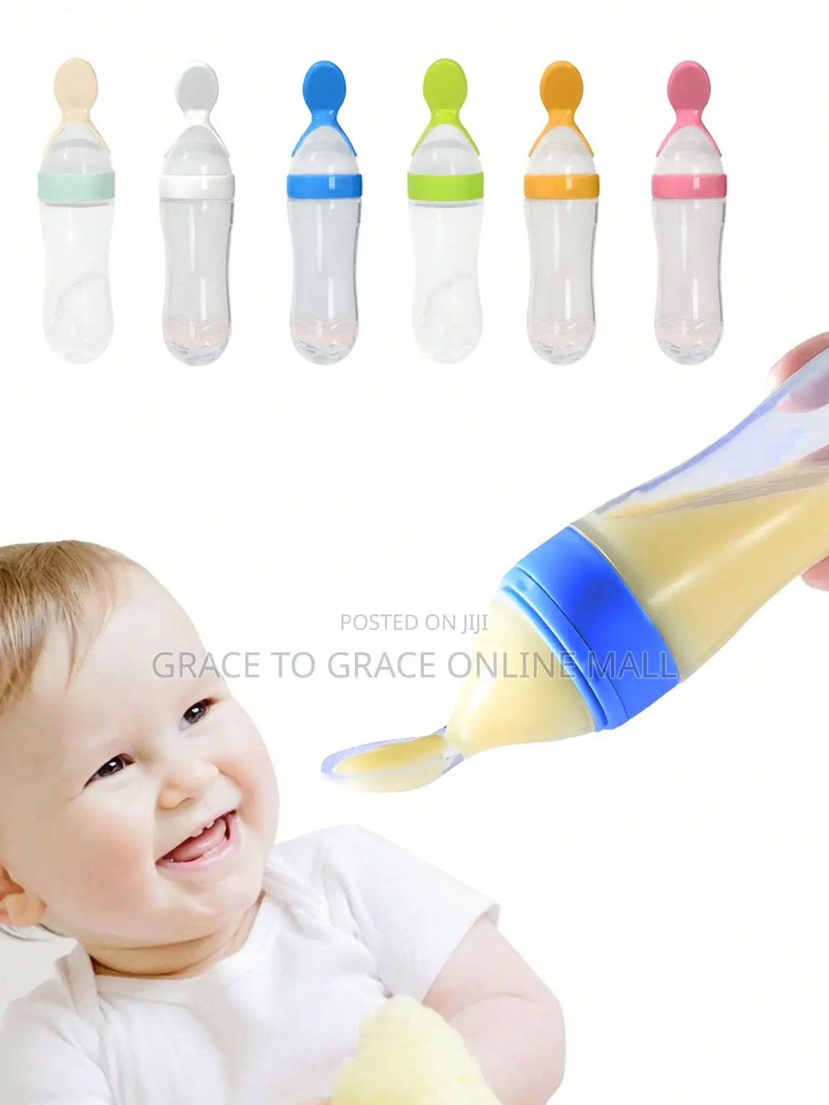 Silicon Feeding Spoon