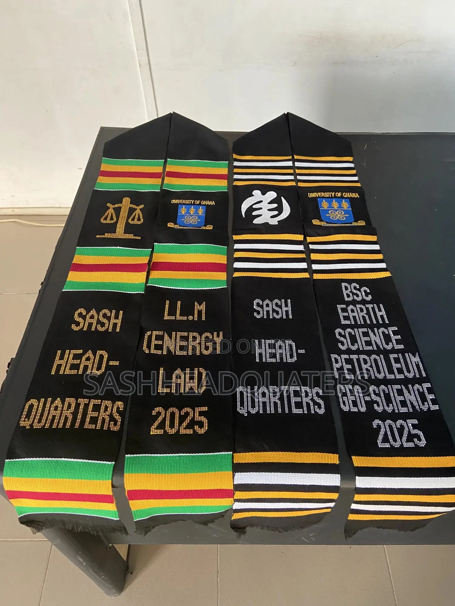 Legon Handwooven Graduation Kente Sash