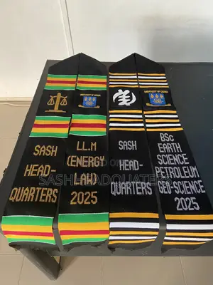 Legon Handwooven Graduation Kente Sash