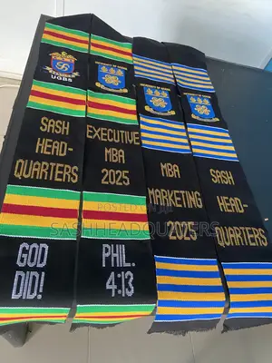 Legon Handwooven Graduation Kente Sash