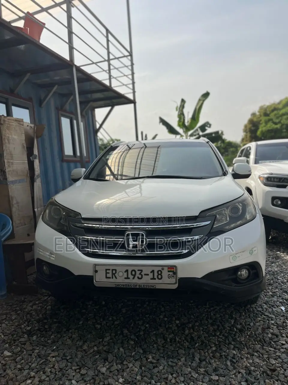 Honda CR-V LX 4dr SUV (2.4L 4cyl 5A) 2012 White