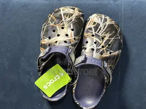 Original Crocs Clog With Unique Pattern Comfortable Unisex Crocs Ghana