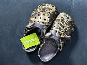 Original Crocs Clog With Unique Pattern Comfortable Unisex Crocs Ghana
