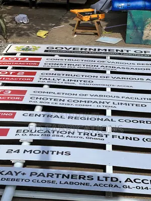 Fabrication of Sign Boards