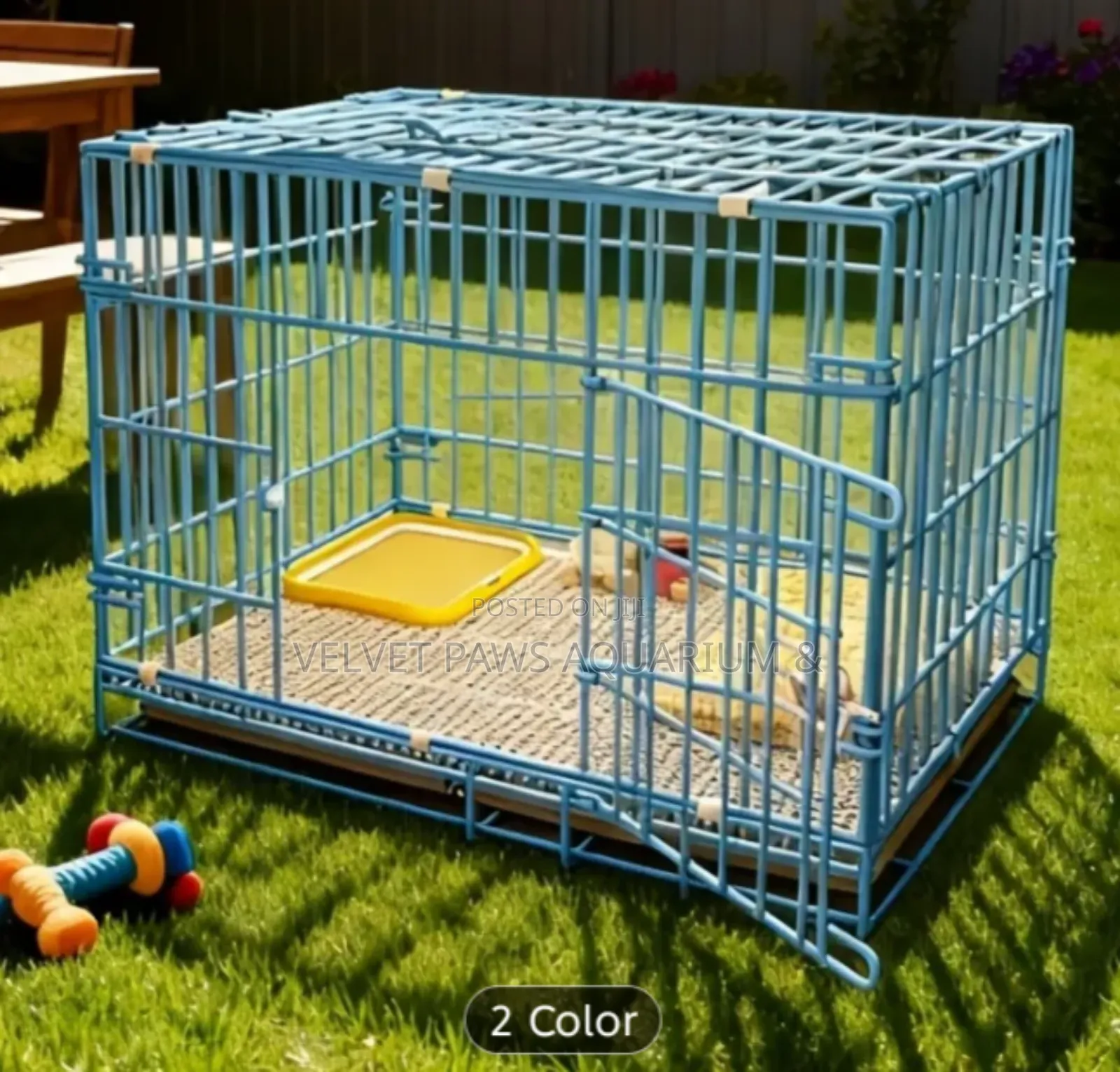 20 Inches Metallic Indoor Cage