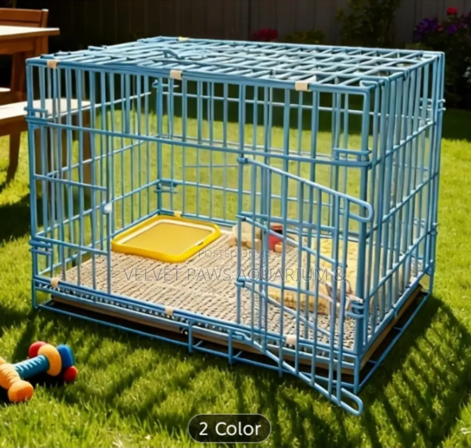 20 Inches Metallic Indoor Cage