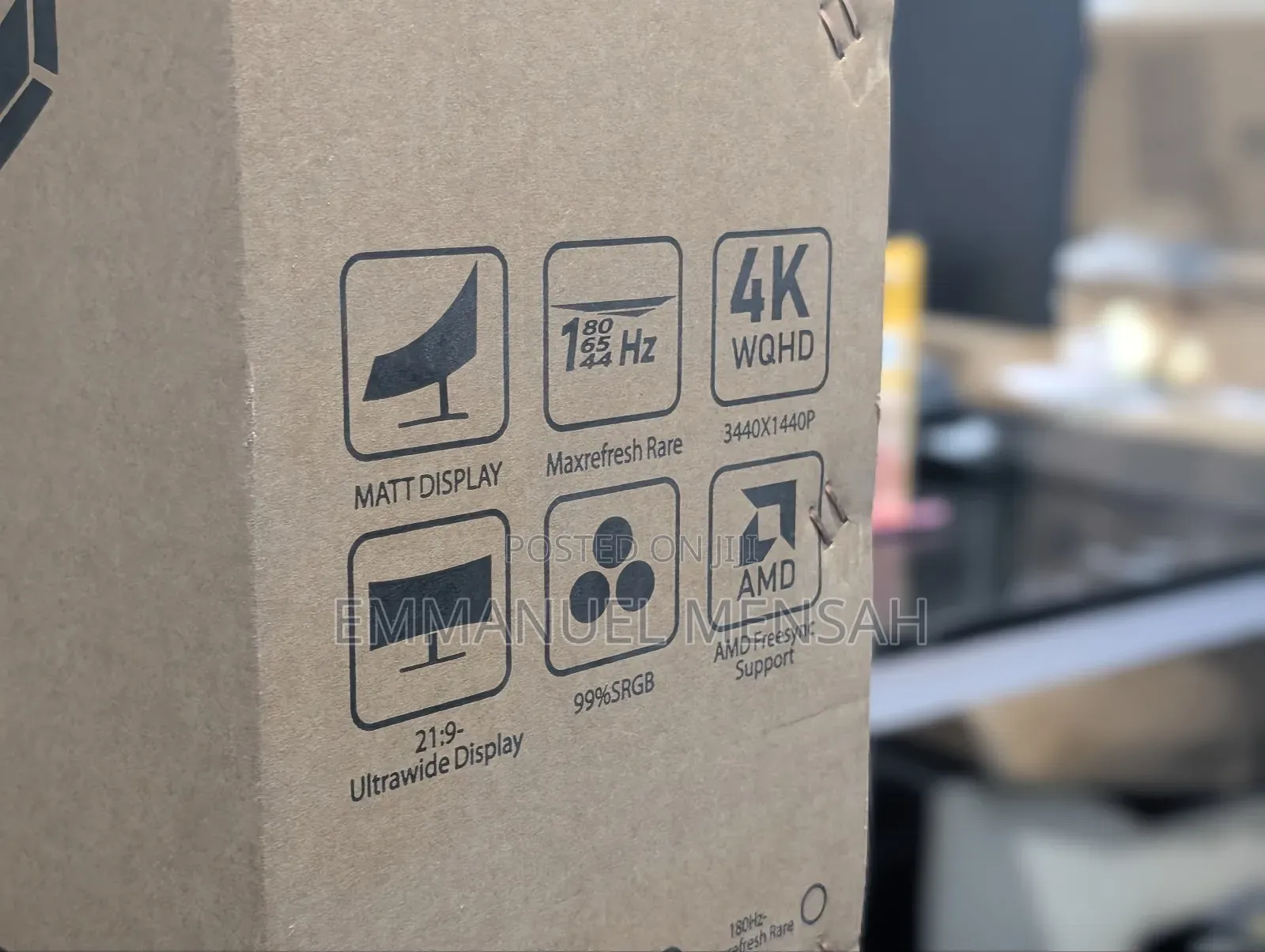 WQHD Ultra Wide Curve Gaming Monitor
