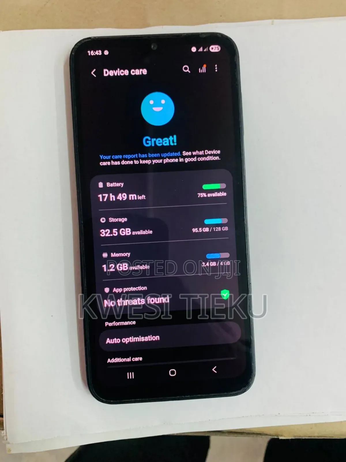 Samsung Galaxy A14 128 GB Black
