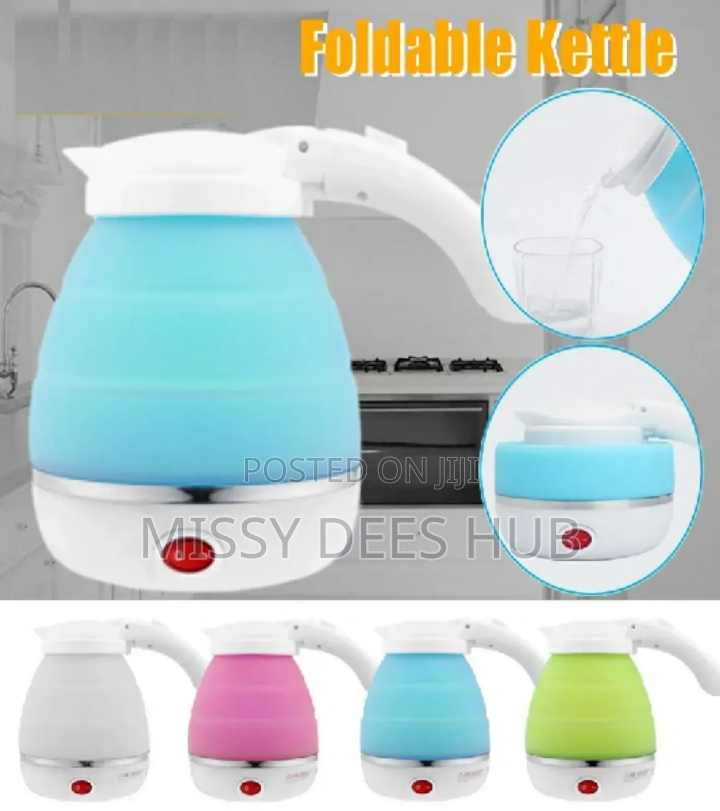 Collapsible Travel Kettle