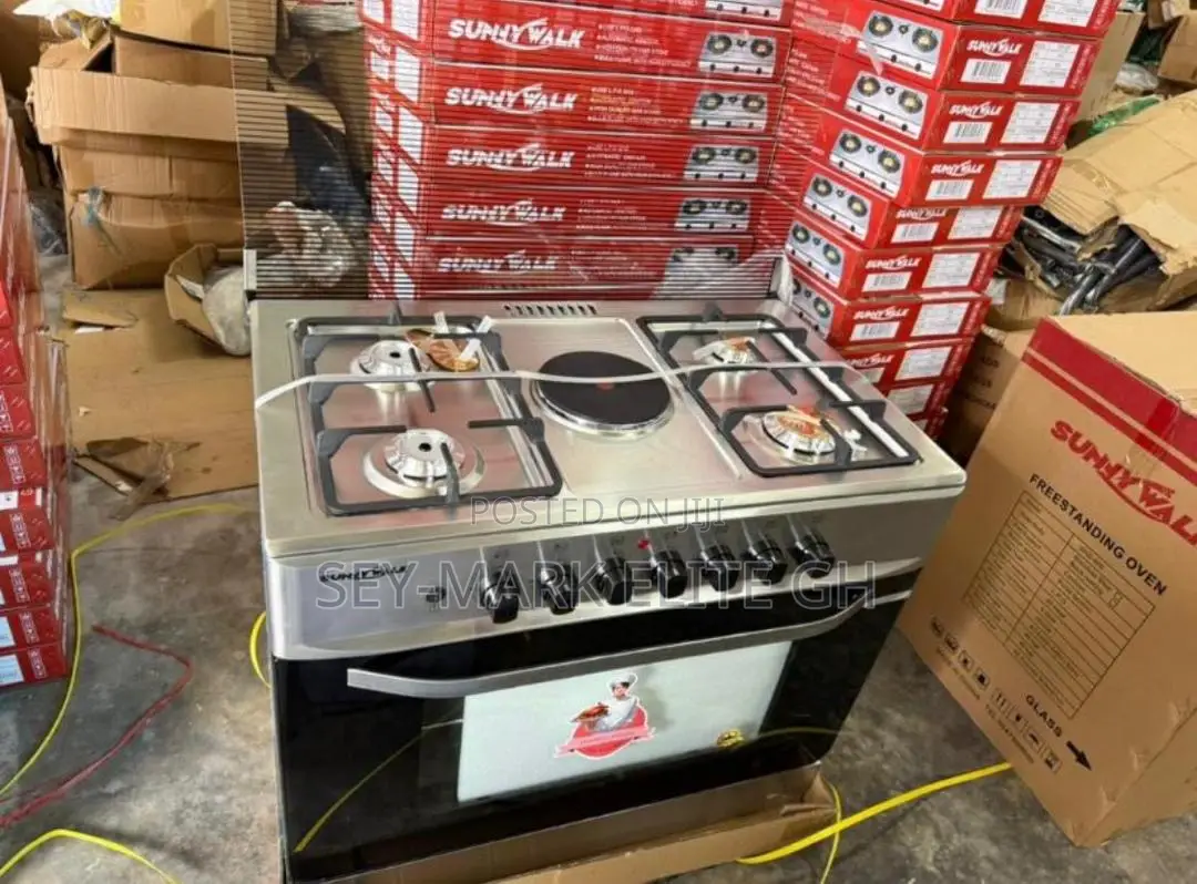 Sunnywalk 5 in 1 Burner(4 Gas + 1 Electric)
