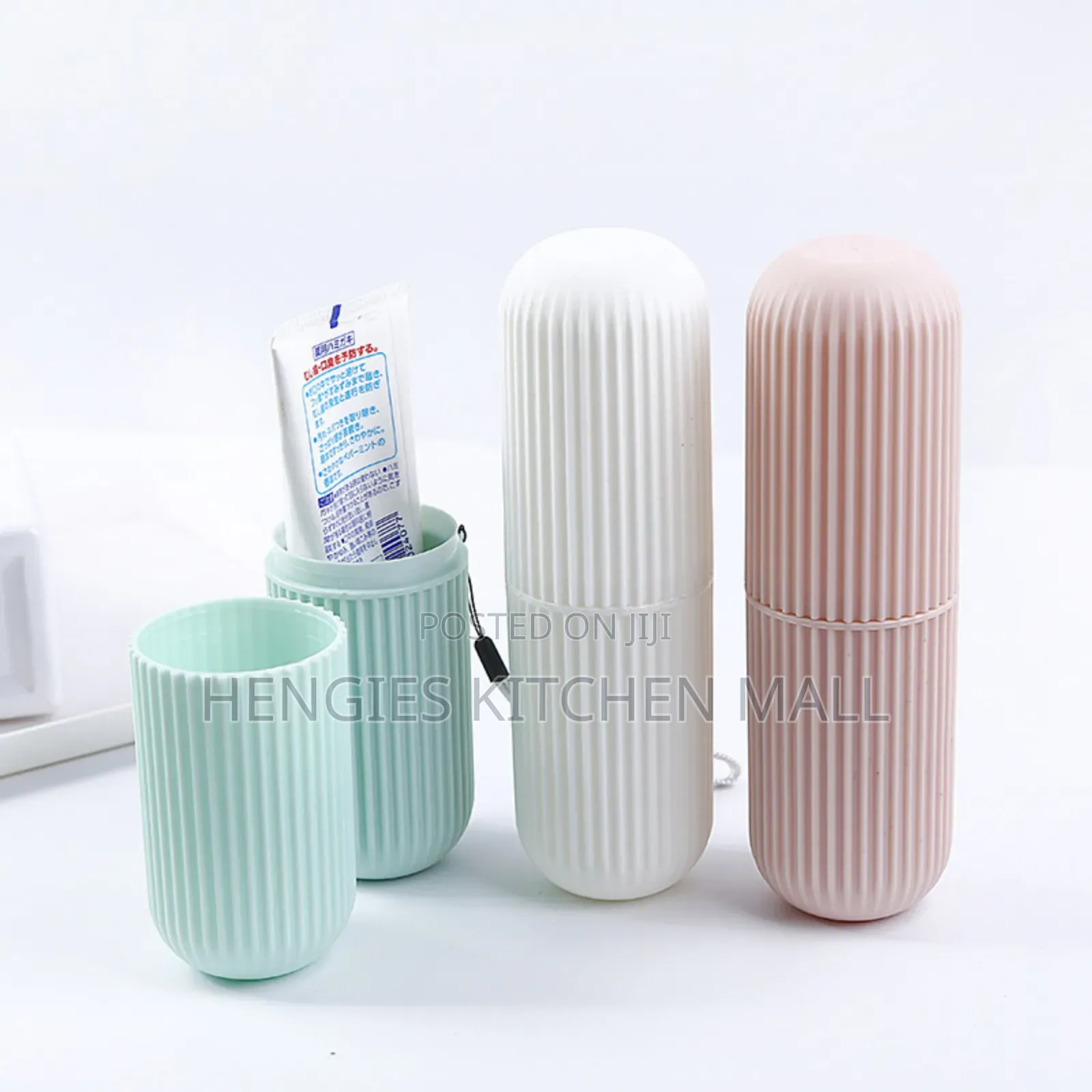 Portable Toothpaste And Brush Holder