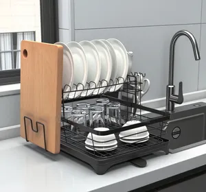 2-Tier Anti-Rust Dish Rack