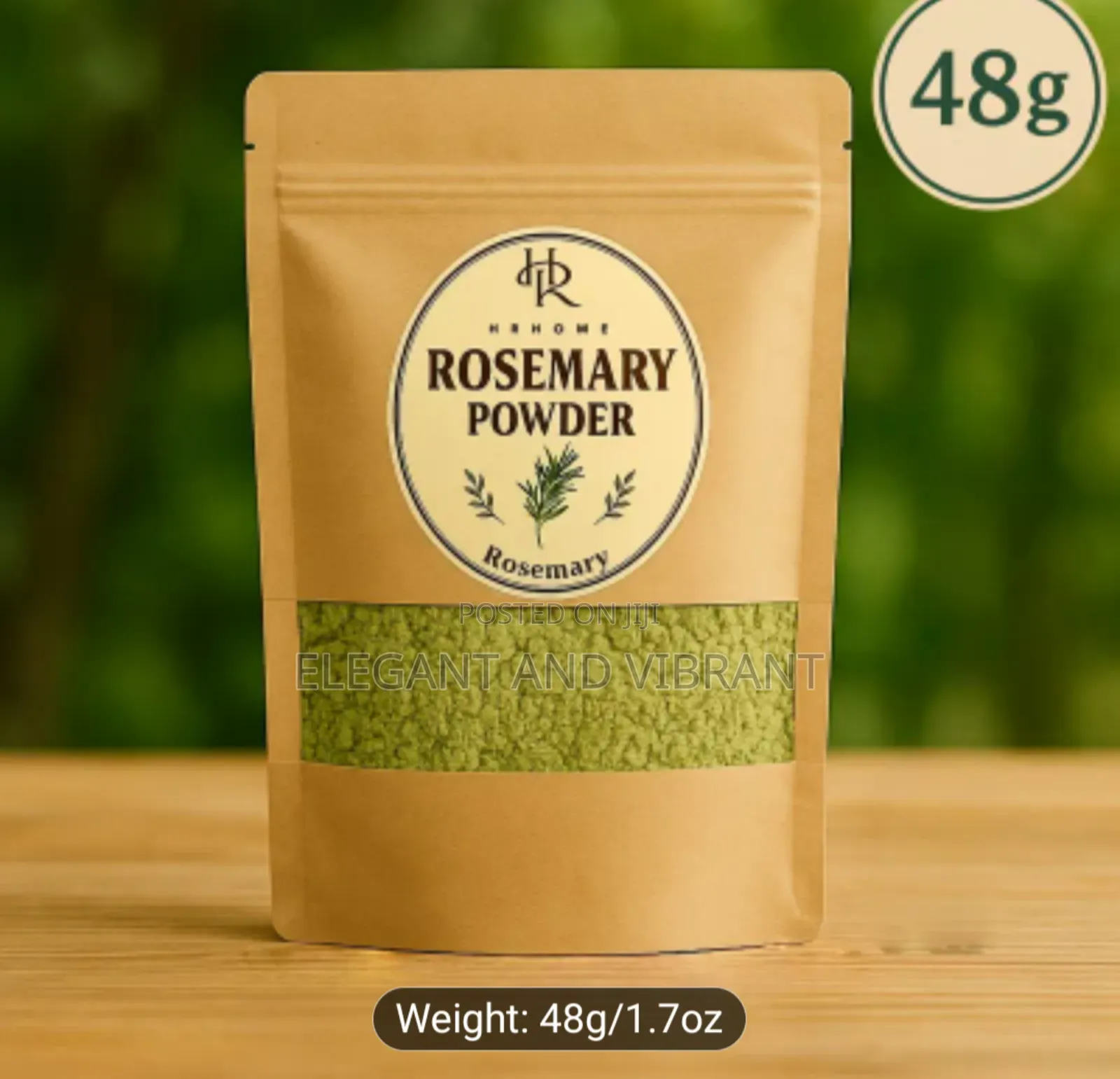 Pure Rosemary Incense Powder - Plant-based Incense For Burning,.