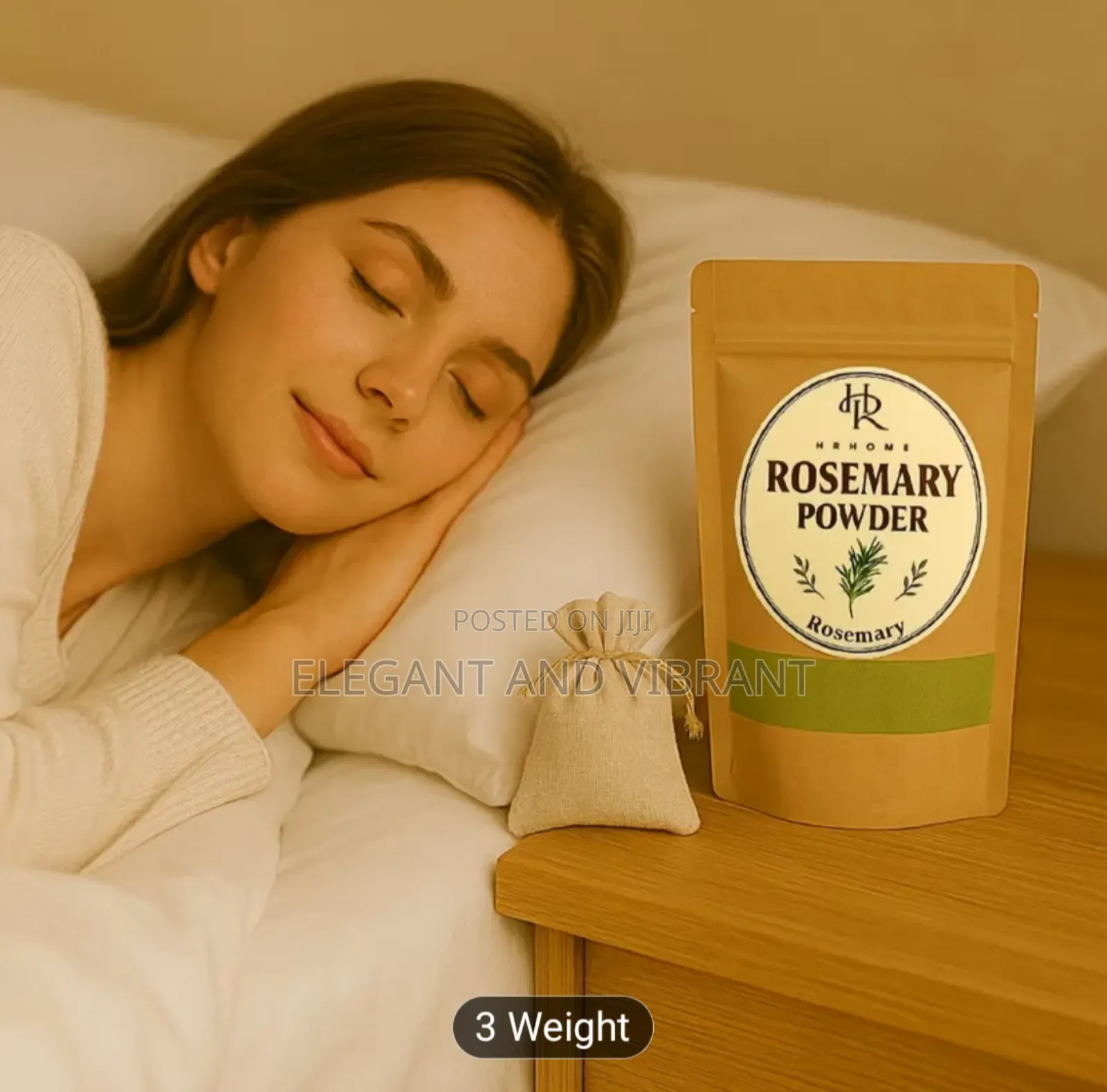 Pure Rosemary Incense Powder - Plant-based Incense For Burning,.