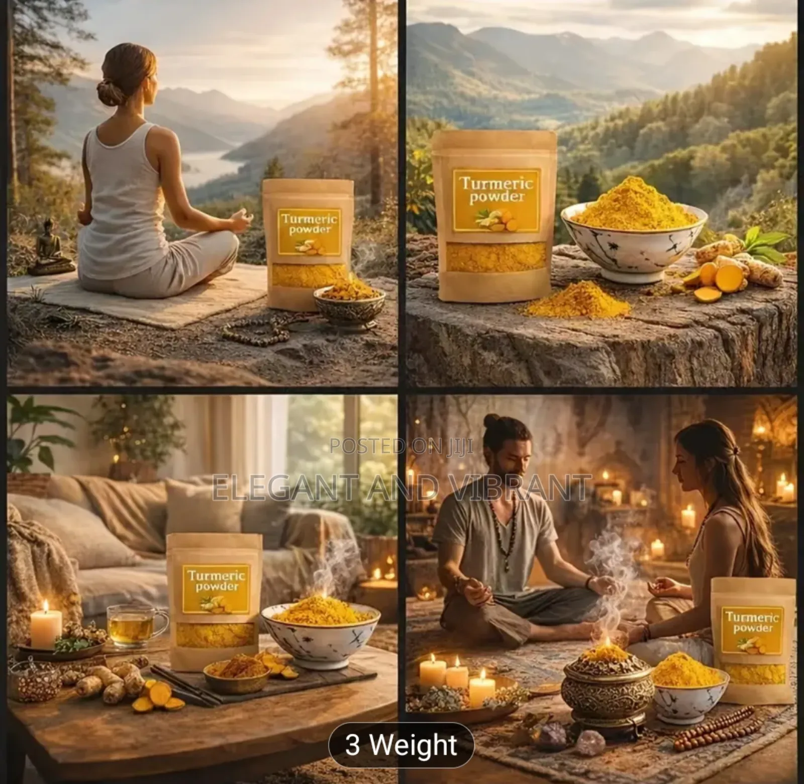 , Turmeric Incense Powder | High-grade Aromatic Material 4  Meditation