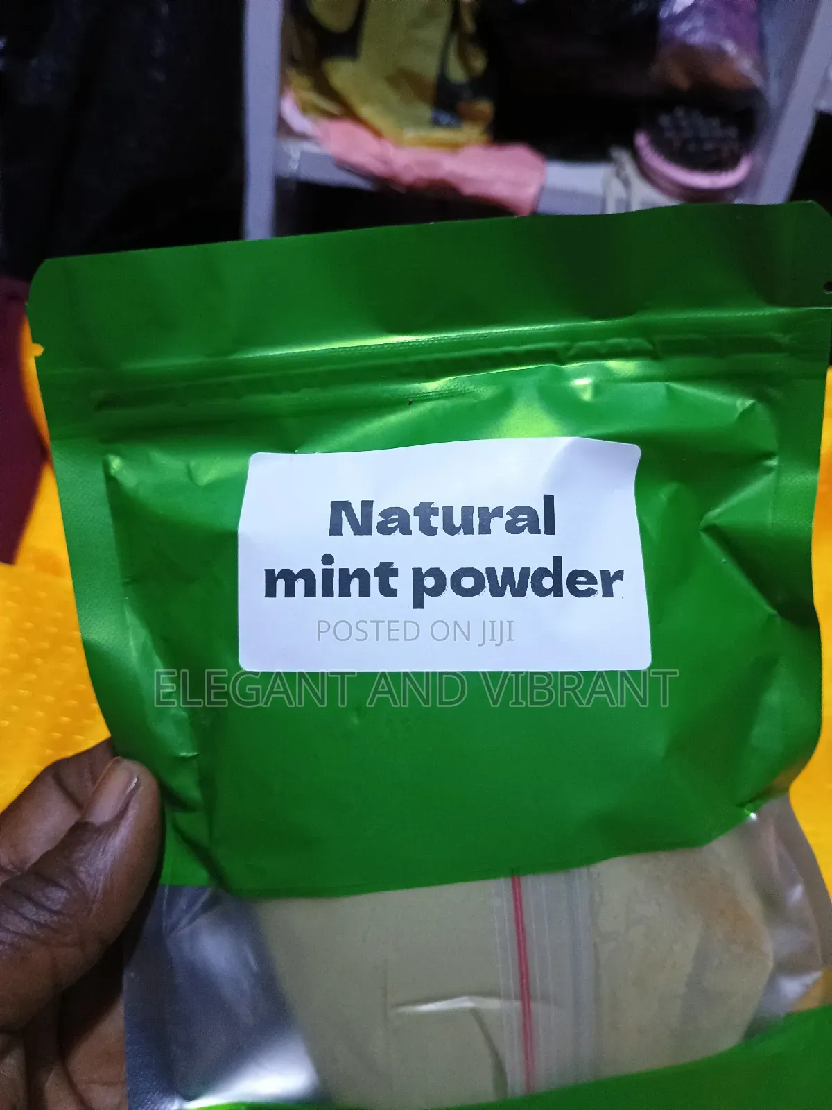 Mint Powder,  Incense Cone Making, Unique  Botanical Herbal Fragrance,