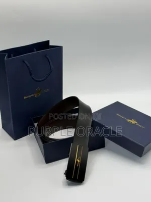 Classic Polo Men's Leather Belt