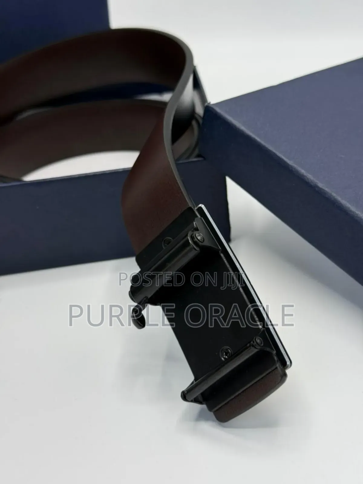 Classic Polo Men's Leather Belt