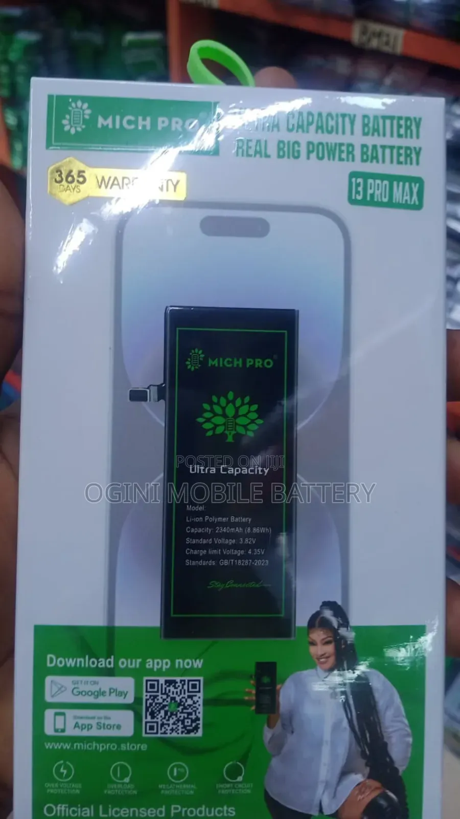 High Quality Battery 13 Pro Max