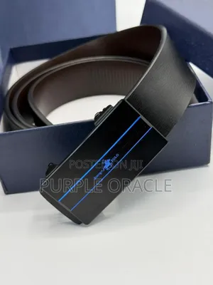 Minimalist Sleek Leather Belt for Men