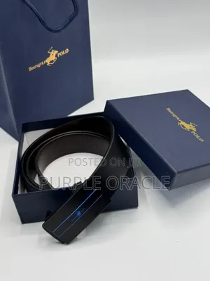 Minimalist Sleek Leather Belt for Men