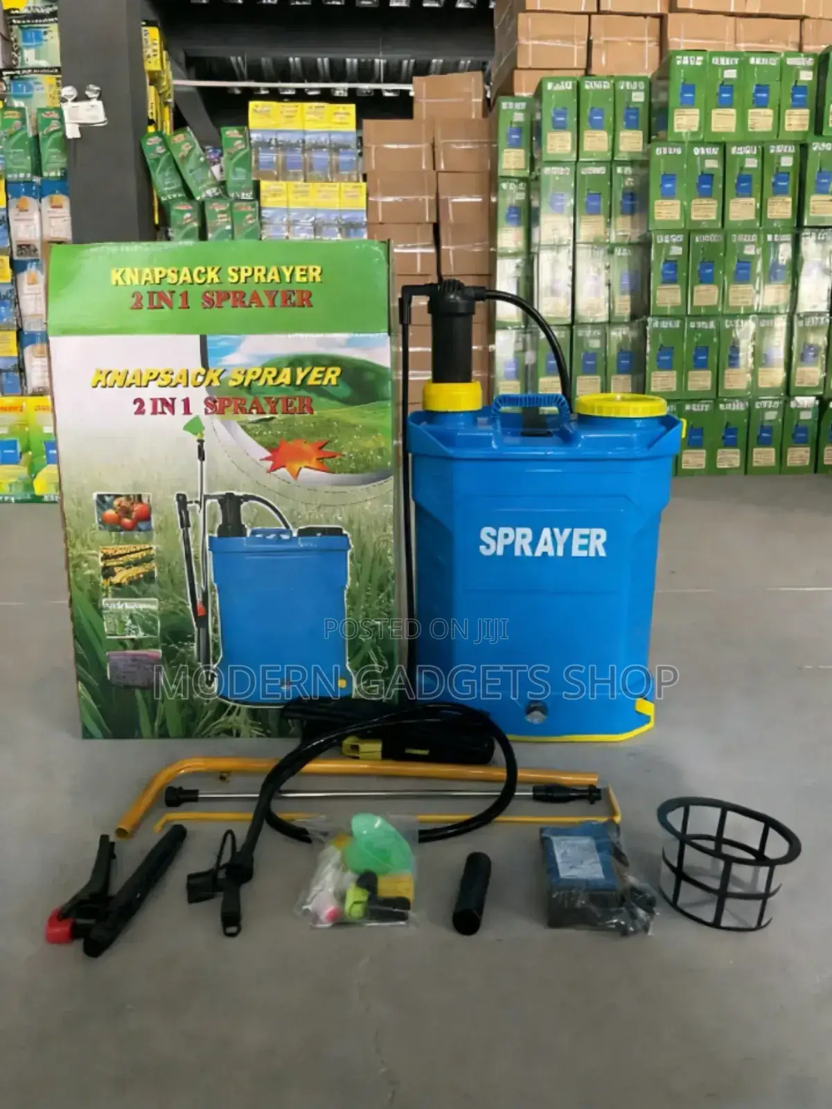2 in 1 Efficient Spraying Machine