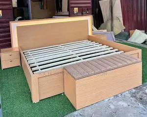 Laminated Queen Size Bed Frame