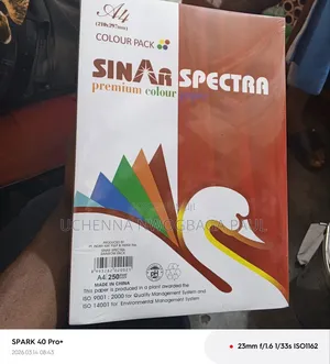 A4 Multi Colord Paper 250 Sheet