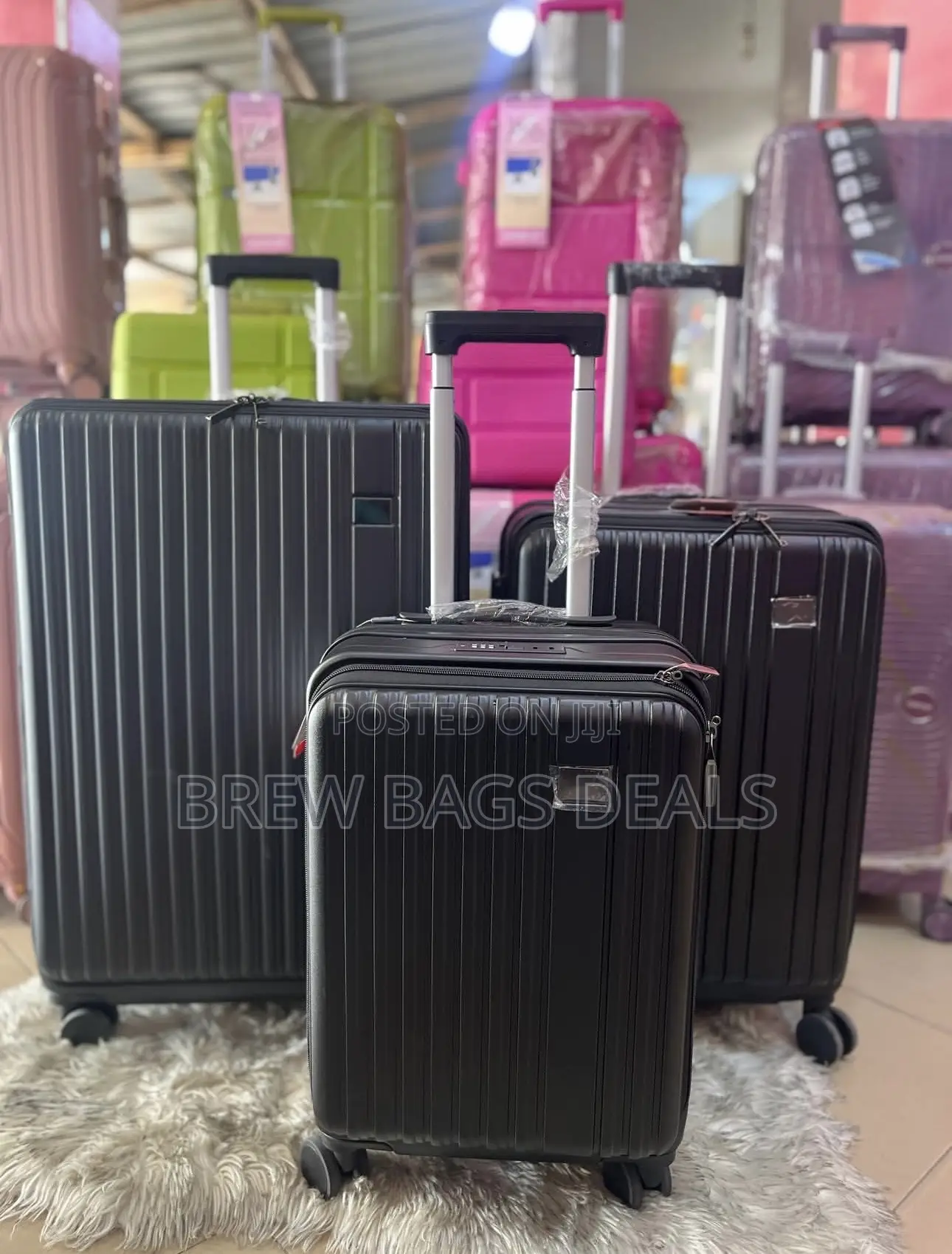 Quality 3set My Traveler Anti Theft Zipper Traveling Bag.