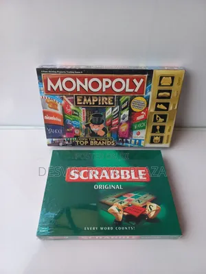 Scrabble + Monopoly Empire