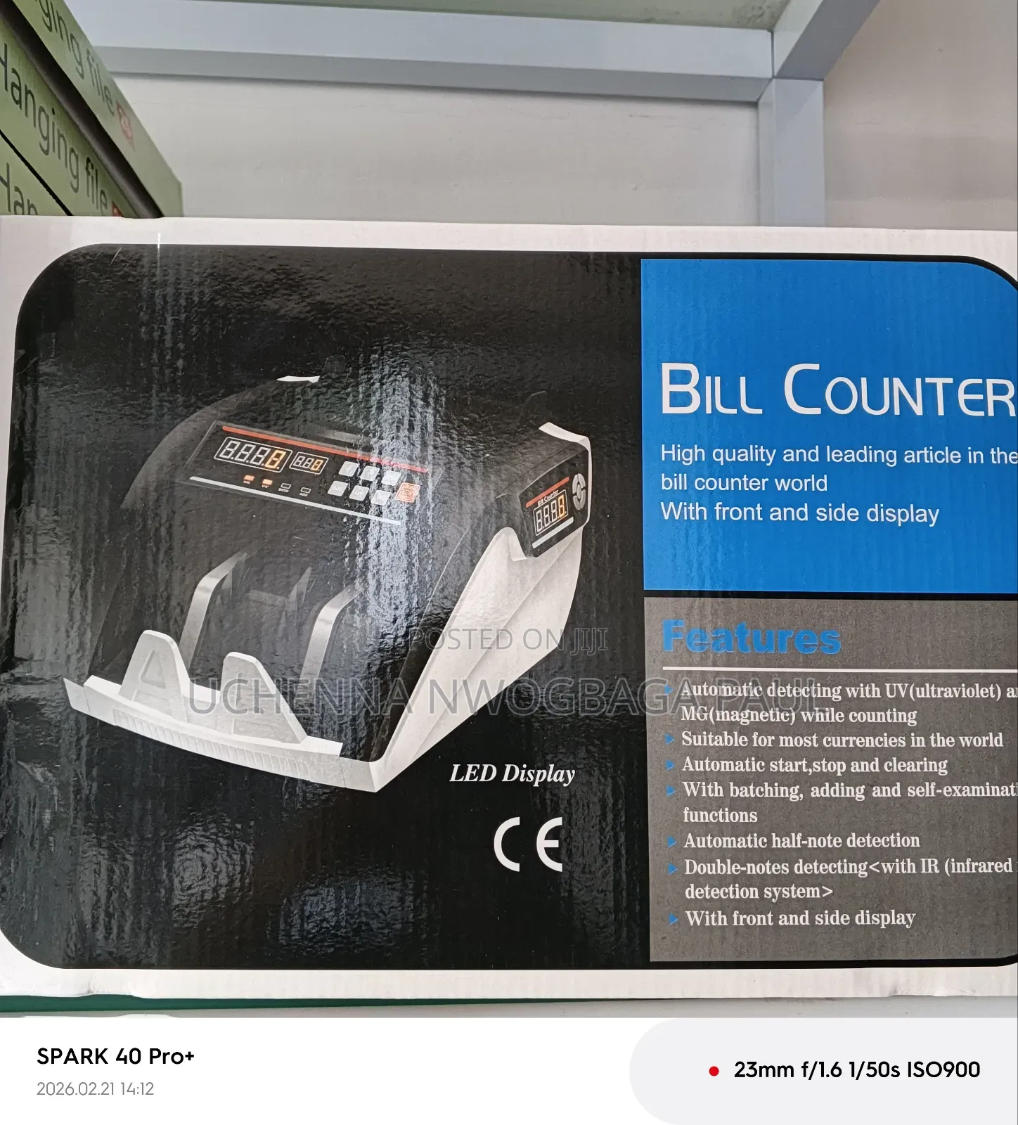 Bill Counter