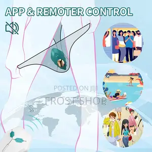 Wearable Panty Vibrator App Control Strong Magnetic Clip for Women