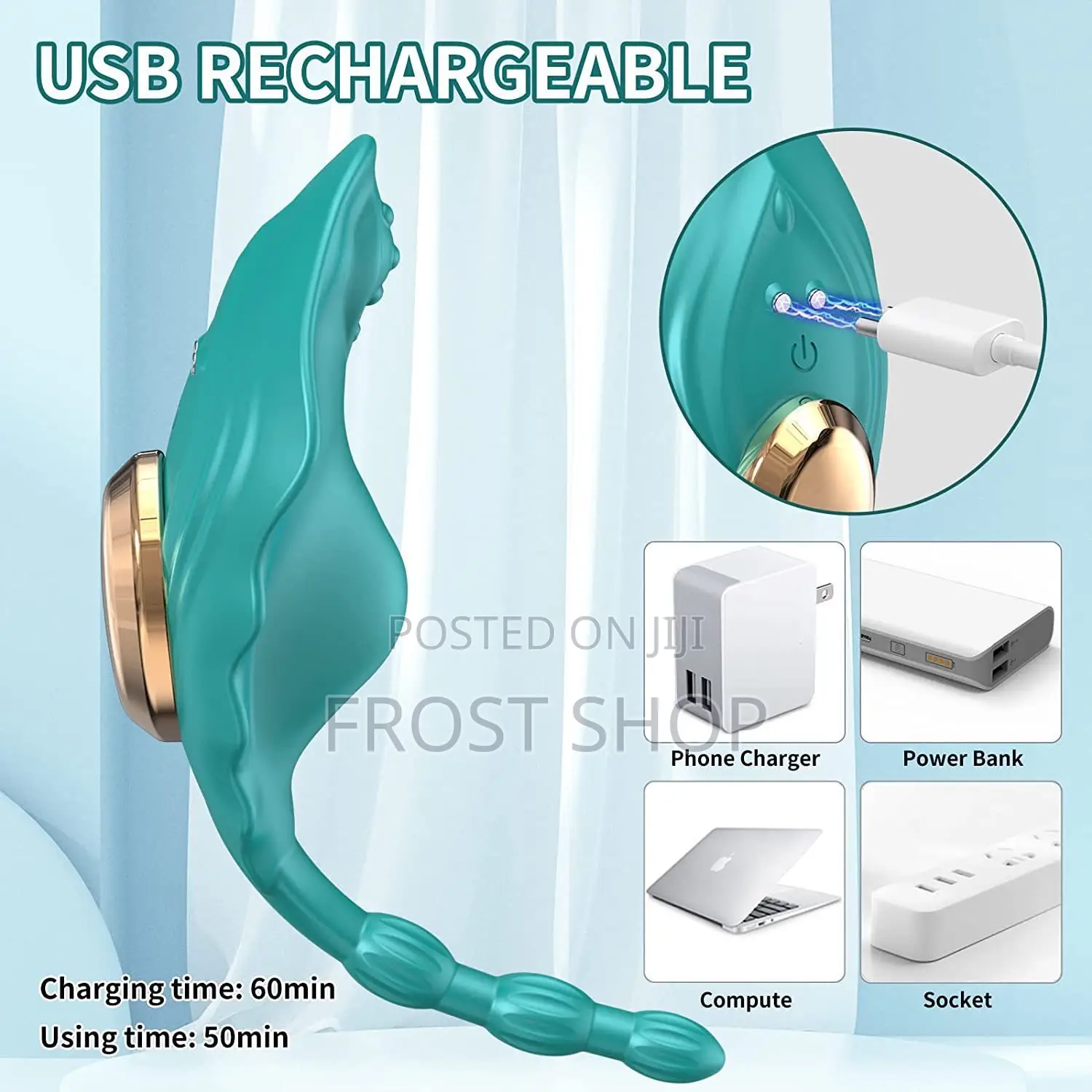 Wearable Panty Vibrator App Control Strong Magnetic Clip for Women