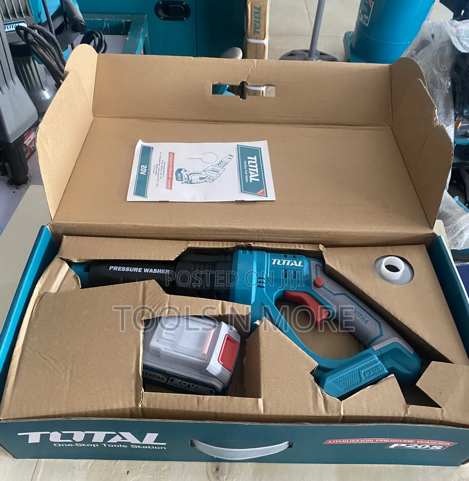 Total 20v Cordless Pressure Washer