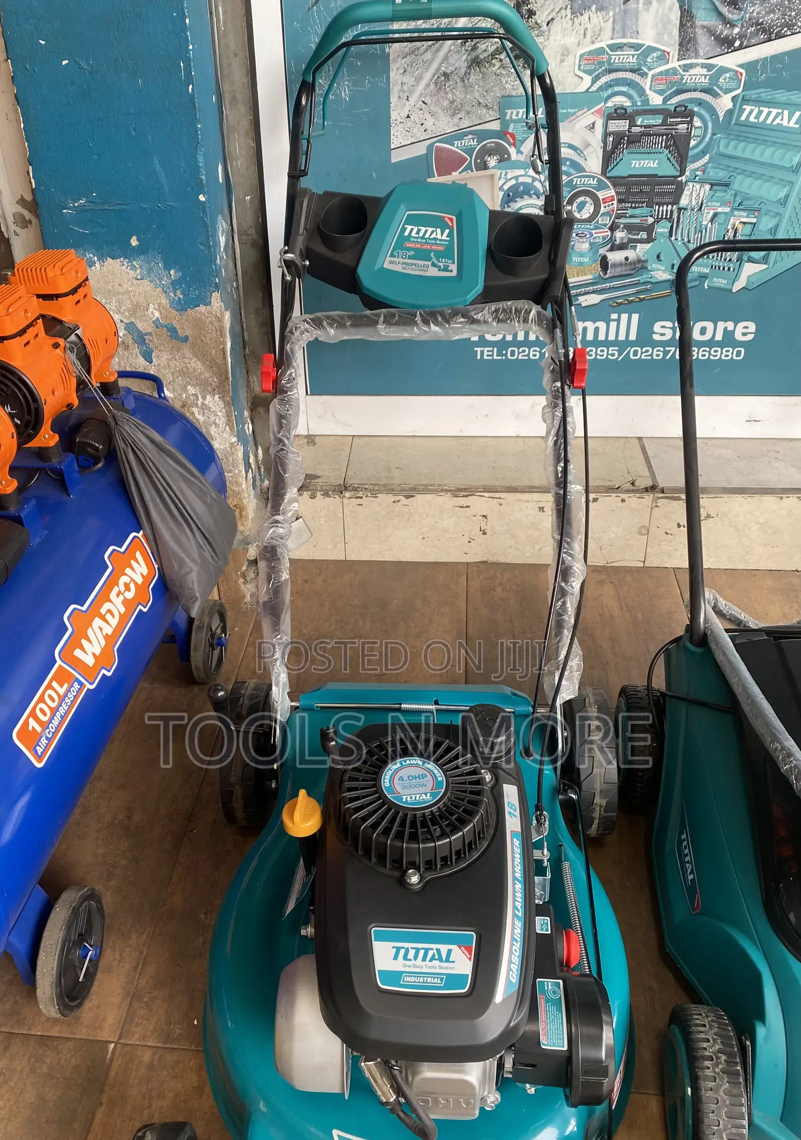 Total Self Propelled Gasoline Lawn Mower 4.0hp