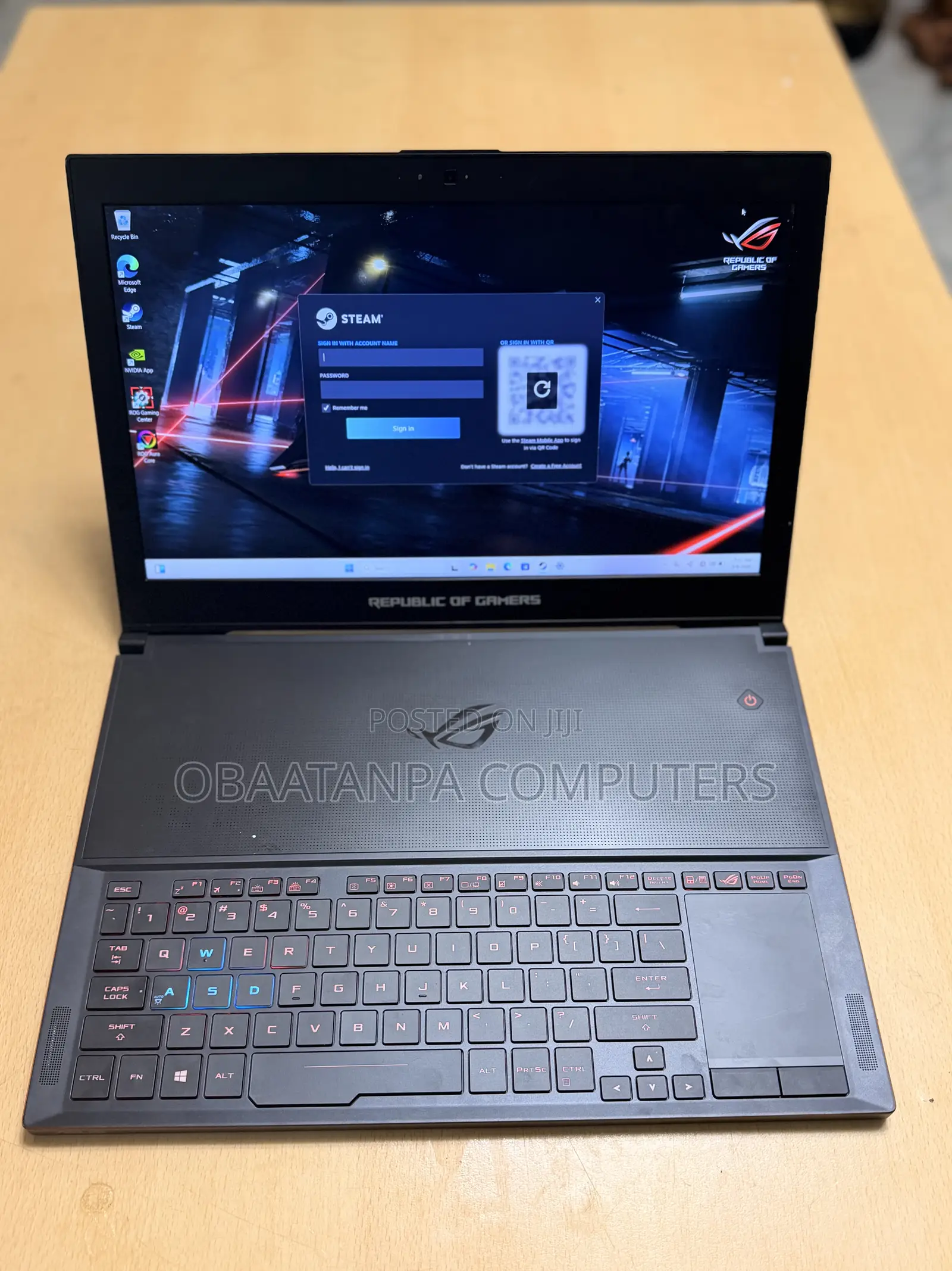 Laptop Asus ROG Zephyrus S GX701 16GB Intel Core i7 SSD 512GB