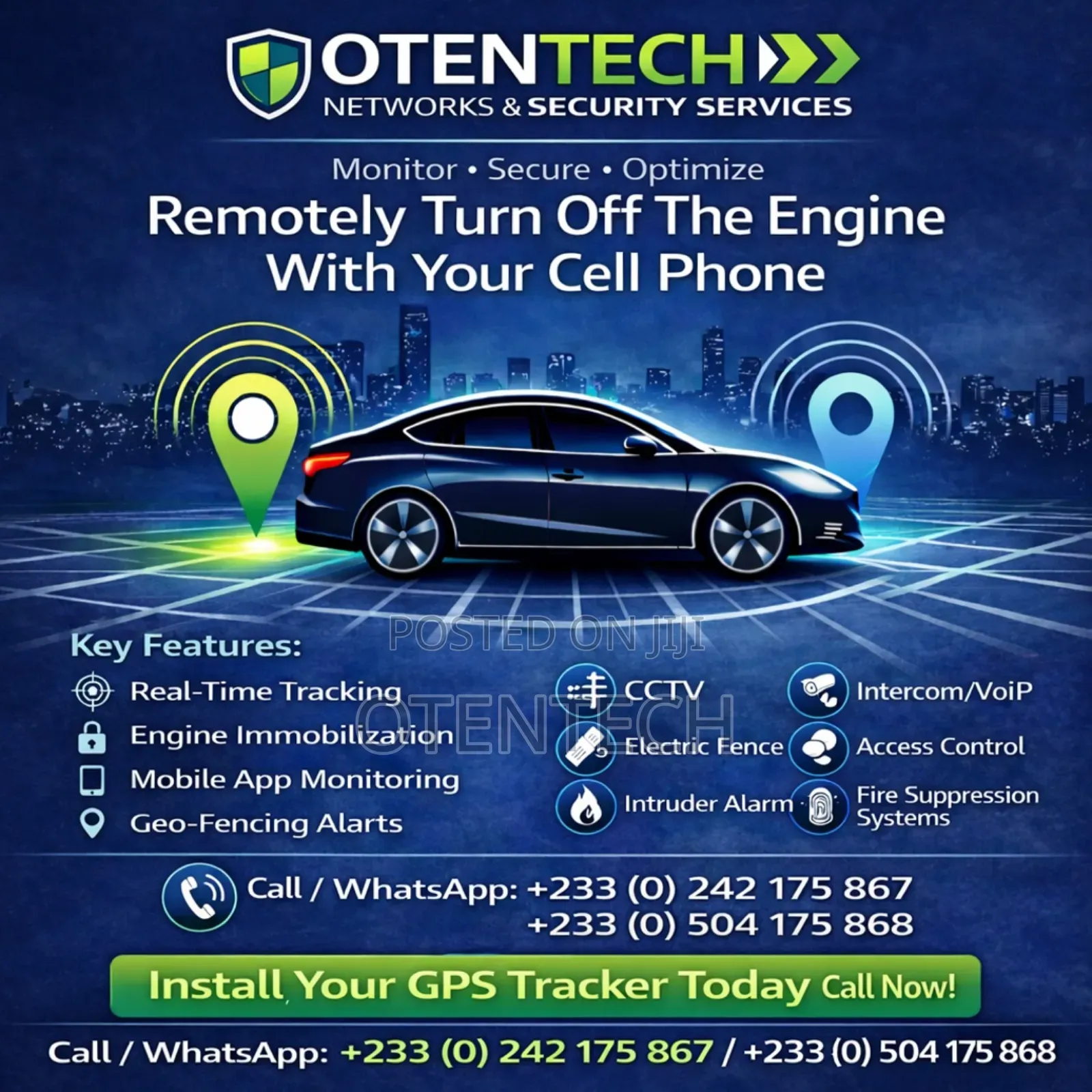 Tracking Services For Kids, All Kinds Of Cars And Motorcycles