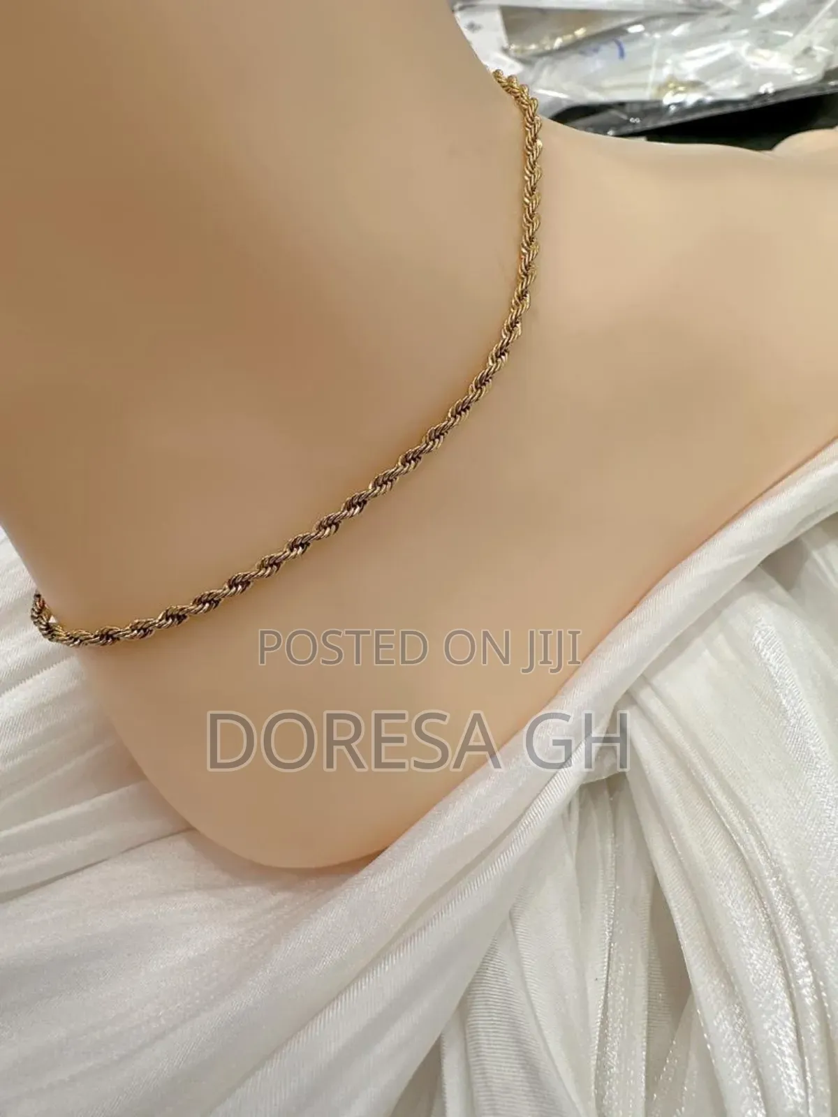 Ladies Anklet – Adjustable Stylish Foot Chain for Women in Ghana