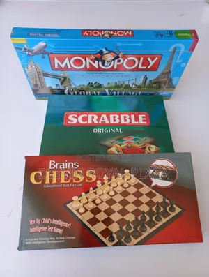 Chess +:Scrabble + Monopoly