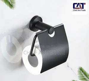 Tissue Holder. Black. 0002b