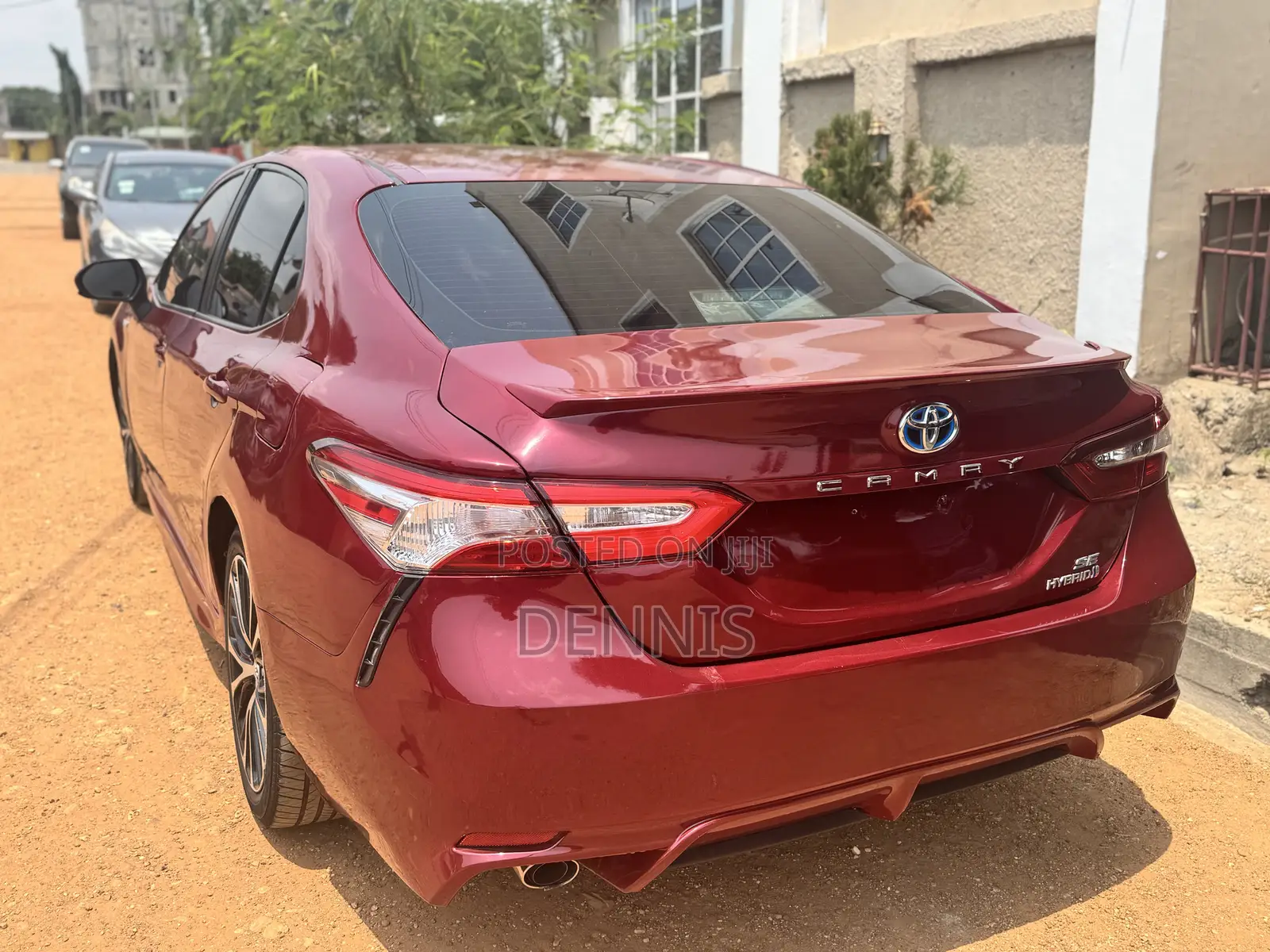 Toyota Camry SE FWD (2.5L 4cyl 8AM) 2018 Burgundy