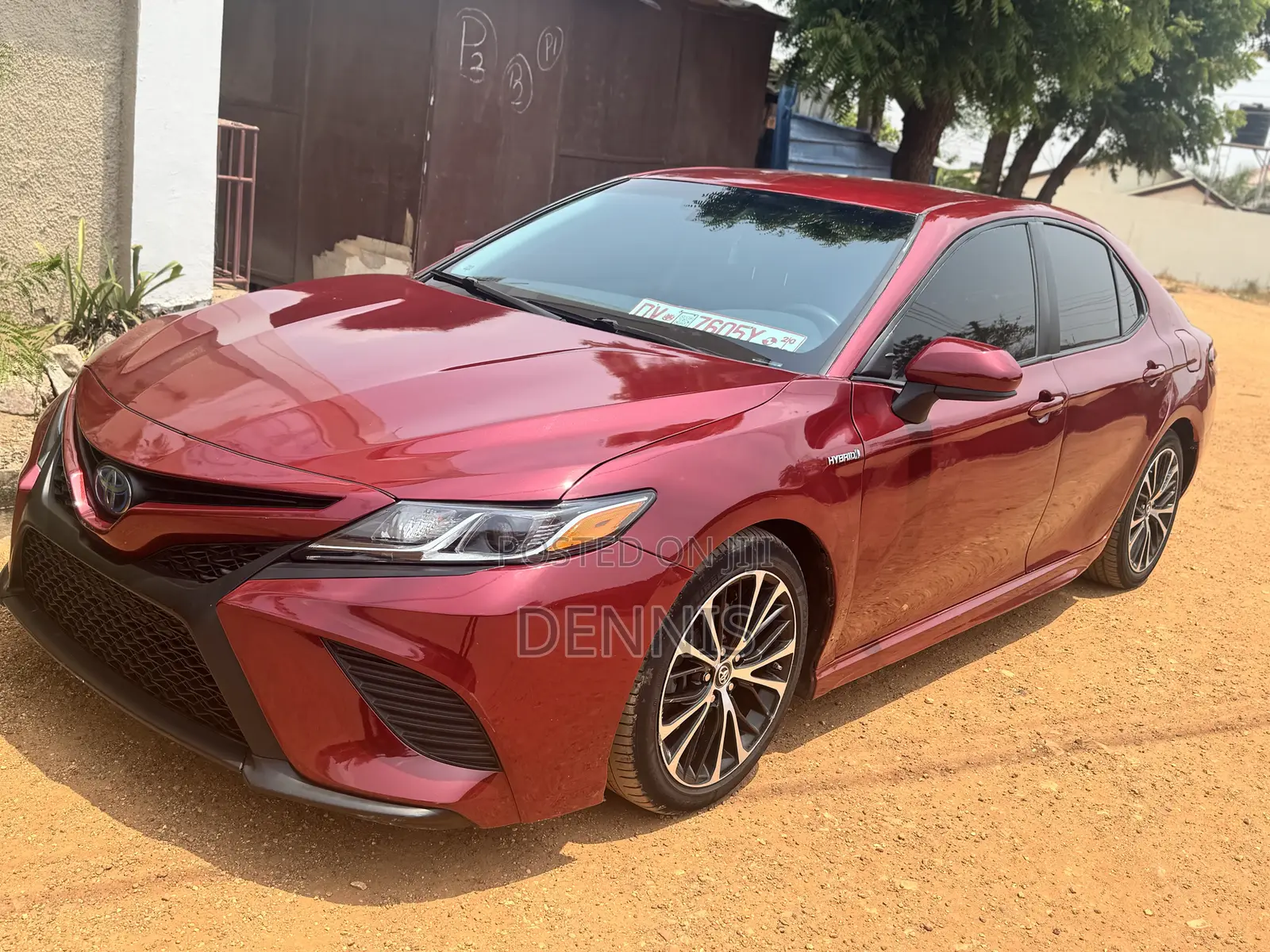 Toyota Camry SE FWD (2.5L 4cyl 8AM) 2018 Burgundy