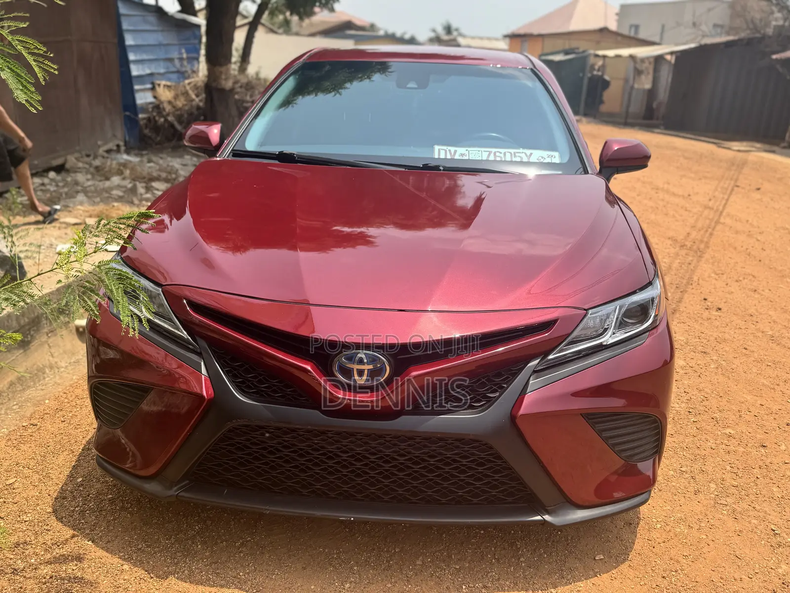 Toyota Camry SE FWD (2.5L 4cyl 8AM) 2018 Burgundy
