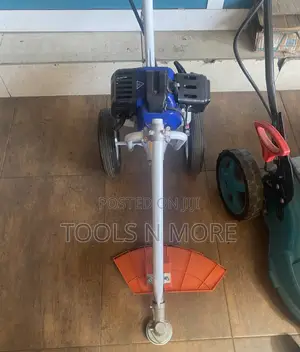Wadfow Gasoline Grass Trimmer and Bush Cutter (Wheel Type)