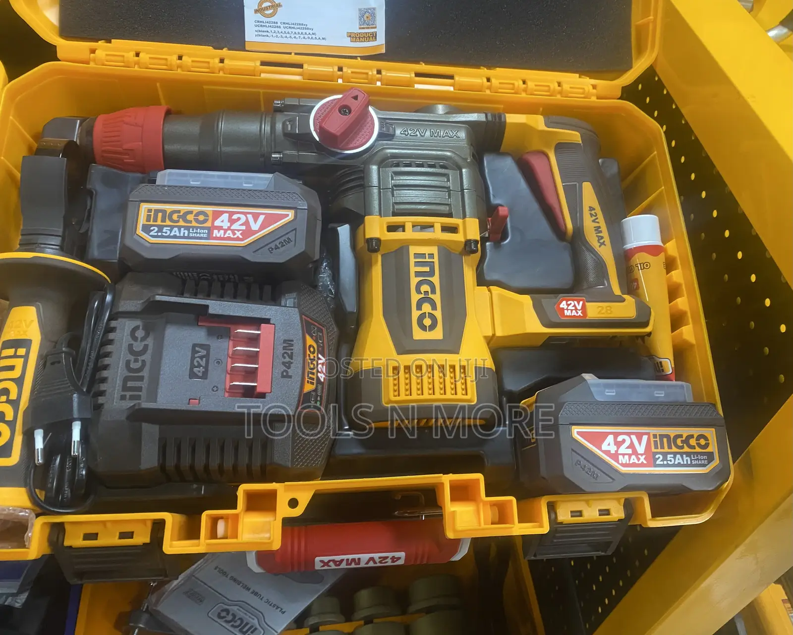 Ingco 42v Cordless Rotary Hammer